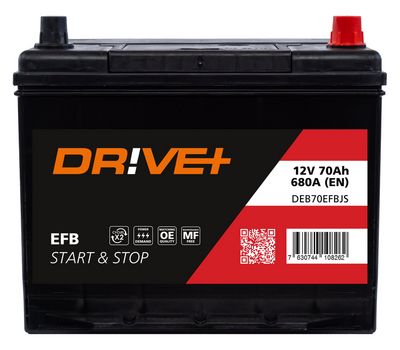 стартов акумулатор DR!VE+ DEB70EFBJS