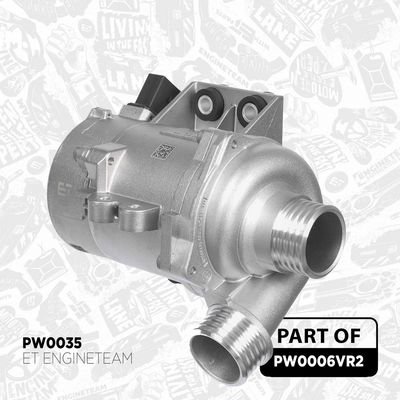 Vodné čerpadlo, chladenie motora ET ENGINETEAM PW0006VR2