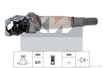 KW 470 475 Котушка запалювання  для BMW 6 (Бмв 6)