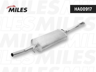 Глушитель выхлопных газов конечный MILES HA00917 для LADA 110