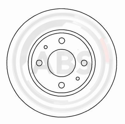 A.B.S. 15048 Тормозные диски  для LANCIA THEMA (834_) 2000 i.e (834AB)