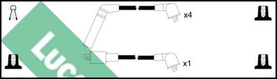 Комплект проводов зажигания LUCAS LUC7196 для HYUNDAI H-1