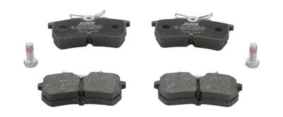 Sada brzdových destiček, kotoučová brzda JURID 571998J