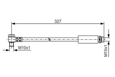 BREMSSCHLAUCH BOSCH 1987476098 4
