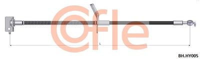 Тормозной шланг COFLE 92.BH.HY005 для HYUNDAI i30