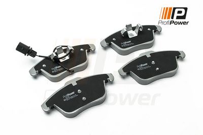 stabdžių trinkelių rinkinys, diskinis stabdys 1B1090 ProfiPower