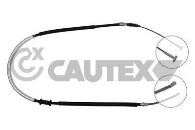 CAUTEX 018992 Трос ручного тормоза  для ALFA ROMEO 145 (Альфа-ромео 145)