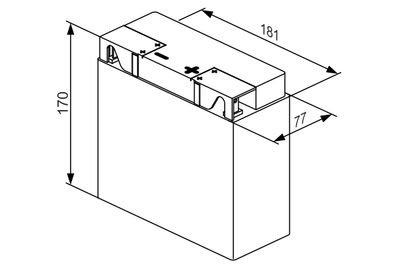 STARTERBATTERIE BOSCH 0986122634 7