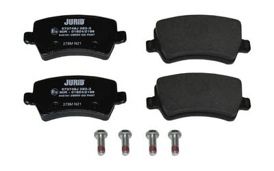 BREMSBELAGSATZ SCHEIBENBREMSE