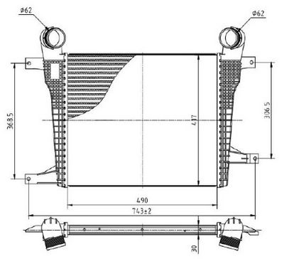 INTERCOOLER COMPRESOR