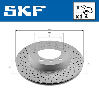 DISC FRANA SKF VKBD90888V1 1