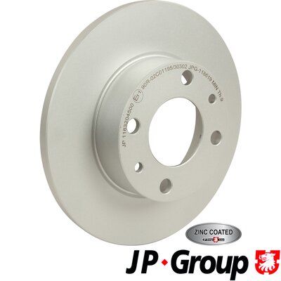 Тормозной диск JP GROUP 1163204500 для FIAT X