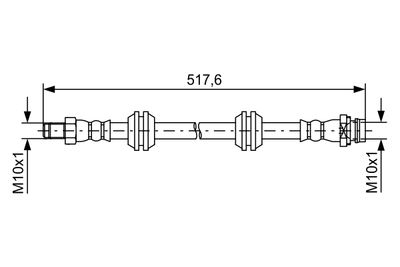 BOSCH Bremsschlauch