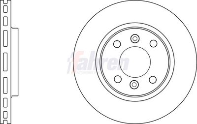 Fahren Brake Disc FBD6302