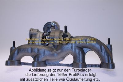 LADER AUFLADUNG SCHLÜTTER TURBOLADER 16607030 2
