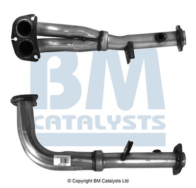 Exhaust Pipe BM Catalysts BM70128