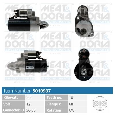 Rozrusznik MEAT & DORIA 5010937