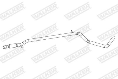 ABGASROHR WALKER 10861 1