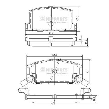 SET PLACUTE FRANA FRANA DISC