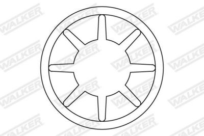 HALTER ABGASANLAGE WALKER 80758 2