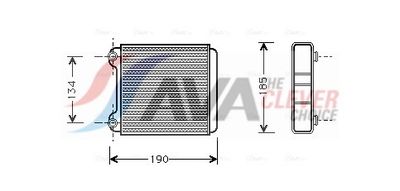 SCHIMBăTOR DE CăLDURă îNCăLZIRE HABITACLU