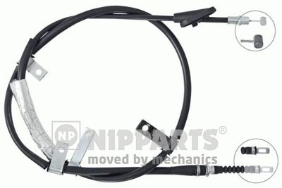 Тросик, cтояночный тормоз NIPPARTS J17377 для KIA CARENS