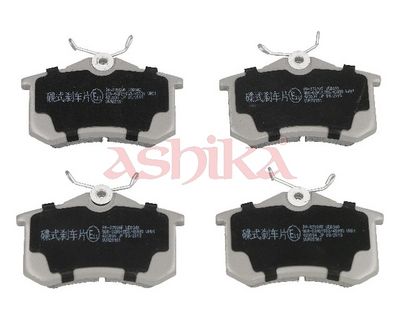 комплект спирачно феродо, дискови спирачки ASHIKA 51-00-0700