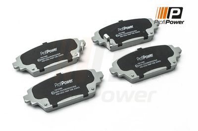 stabdžių trinkelių rinkinys, diskinis stabdys 1B1096 ProfiPower
