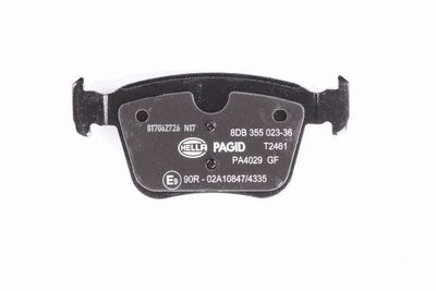 Brake Pad Set, disc brake 8DB 355 023-361