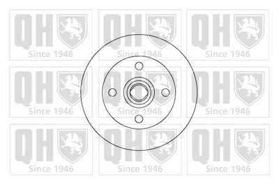 QUINTON HAZELL BDC3882 Тормозной диск 