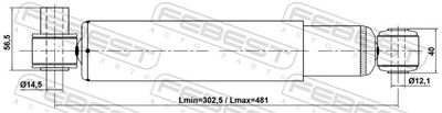 AMORTIZOR FEBEST 21110009R 1