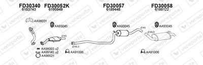 SISTEM DE ESAPAMENT VENEPORTE 300057