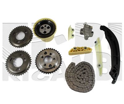 Zestaw łańcucha rozrządu KM INTERNATIONAL KCD212