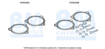Монтажен комплект, изпускателна тръба BM Catalysts FK50320