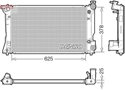 DENSO DRM50145 Крышка радиатора  для TOYOTA AVENSIS (Тойота Авенсис)