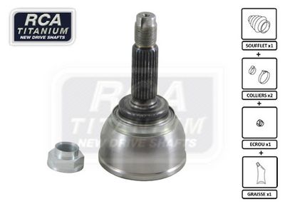 Шарнирный комплект, приводной вал RCA FRANCE MI82 для MITSUBISHI TREDIA