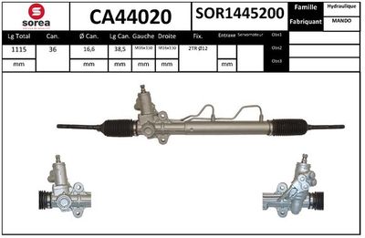 LENKGETRIEBE EAI CA44020