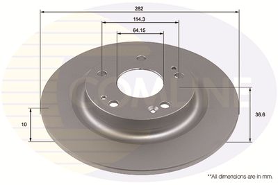 COMLINE ADC4032 Тормозные диски  для HONDA CIVIC (Хонда Цивик)