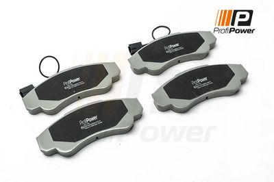 stabdžių trinkelių rinkinys, diskinis stabdys 1B1144 ProfiPower