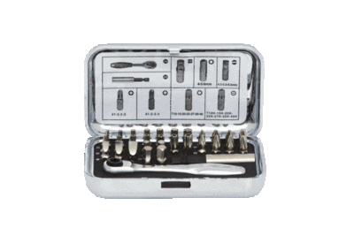 Ks Tools - Sada bitov CHROMEplus 1/4" 31ks