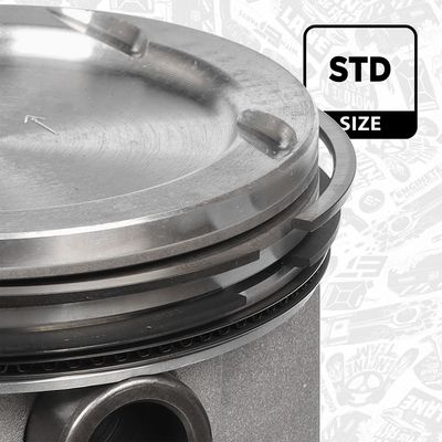 PISTON ET ENGINETEAM PM014500 2