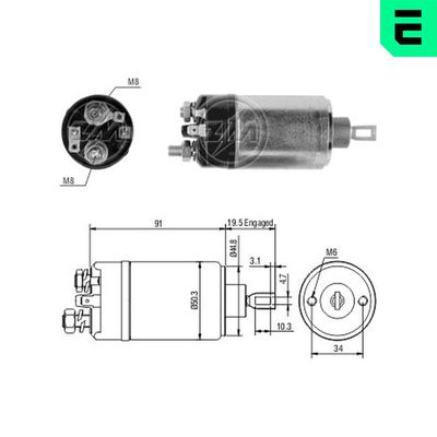 SOLENOID ELECTROMOTOR