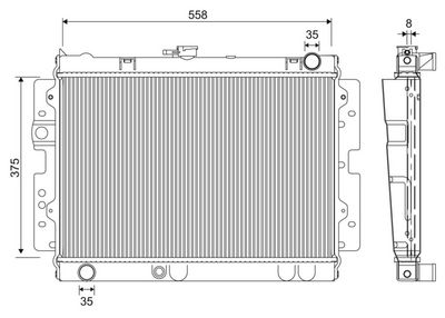 RADIATOR RACIRE MOTOR