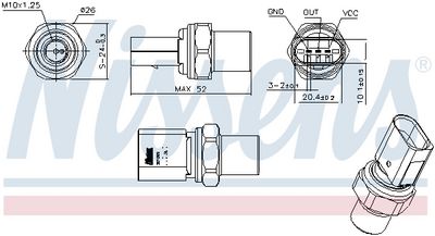 COMUTATOR PRESIUNE AER CONDITIONAT