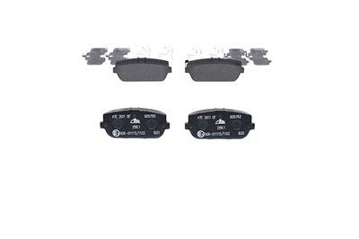 BREMSBELAGSATZ SCHEIBENBREMSE ATE 13046057622 14