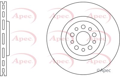 Brake Disc APEC DSK2584