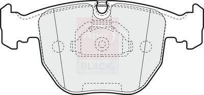 APEC Brake Pad Set, disc brake PAD948B