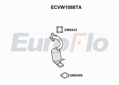 Katalizator EUROFLO 1K0254211X