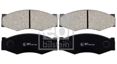 Комплект тормозных колодок, дисковый тормоз FEBI BILSTEIN 170249 для NISSAN SILVIA