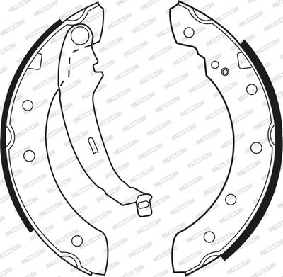 SET SABOTI FRANA FERODO FSB519 2